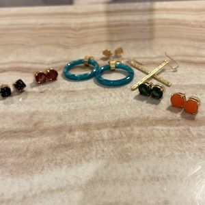 Kate spade earrings and DSW earrings